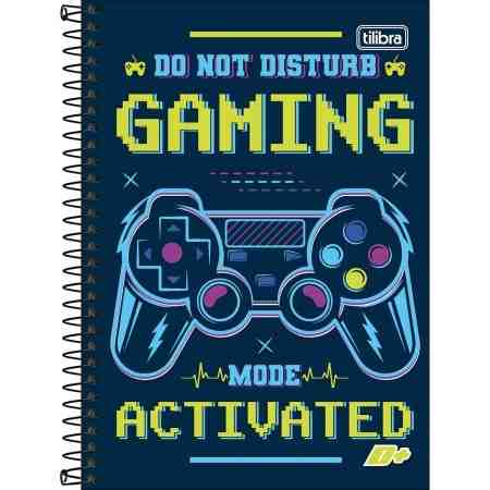 CADERNO ESPIRAL C.D. D  MASC. 200 FLS